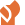 Geometric orange design on black background